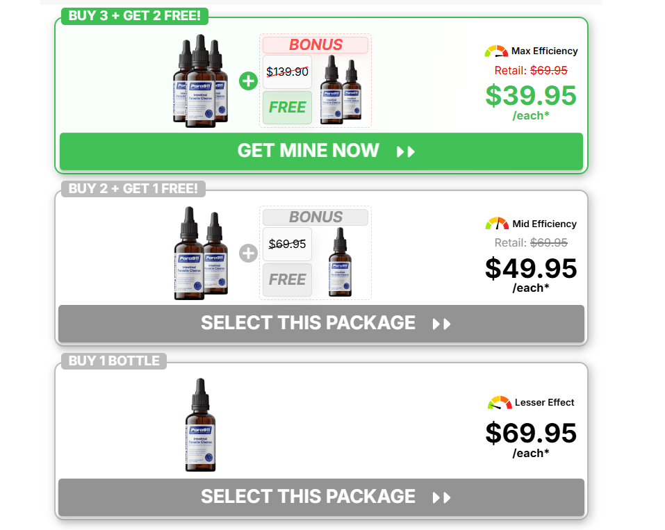 Para911 Parasite Cleanse Pricing